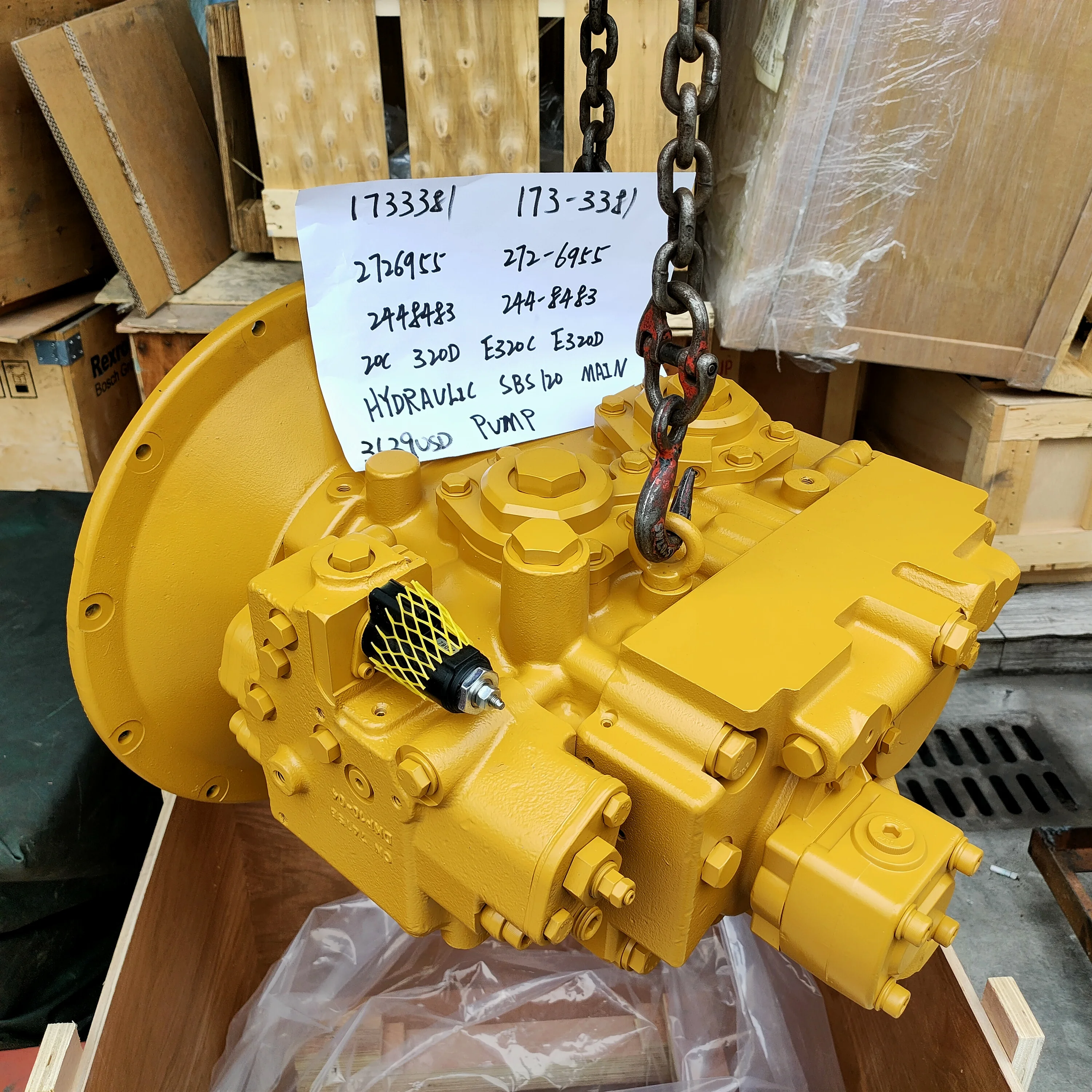 

320C Hydraulic Main Pump SBS120 2003366 200-3366 244-8483 2448483 for CAT