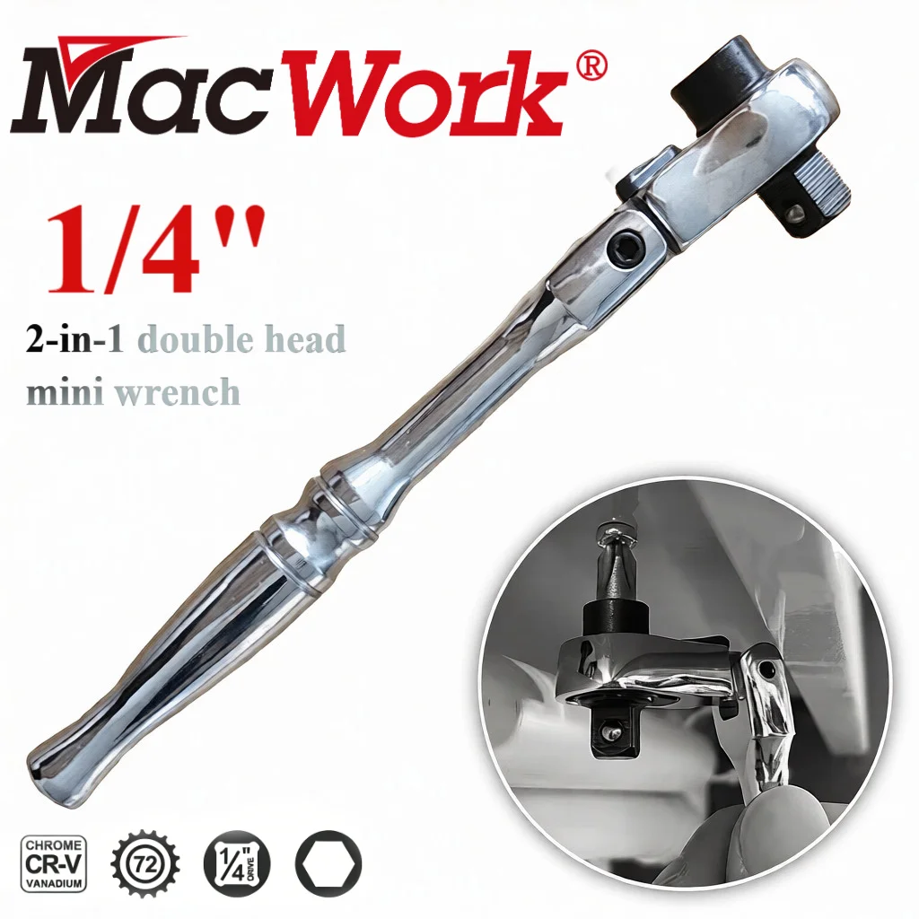 1/4 Ratchet Wrench,…