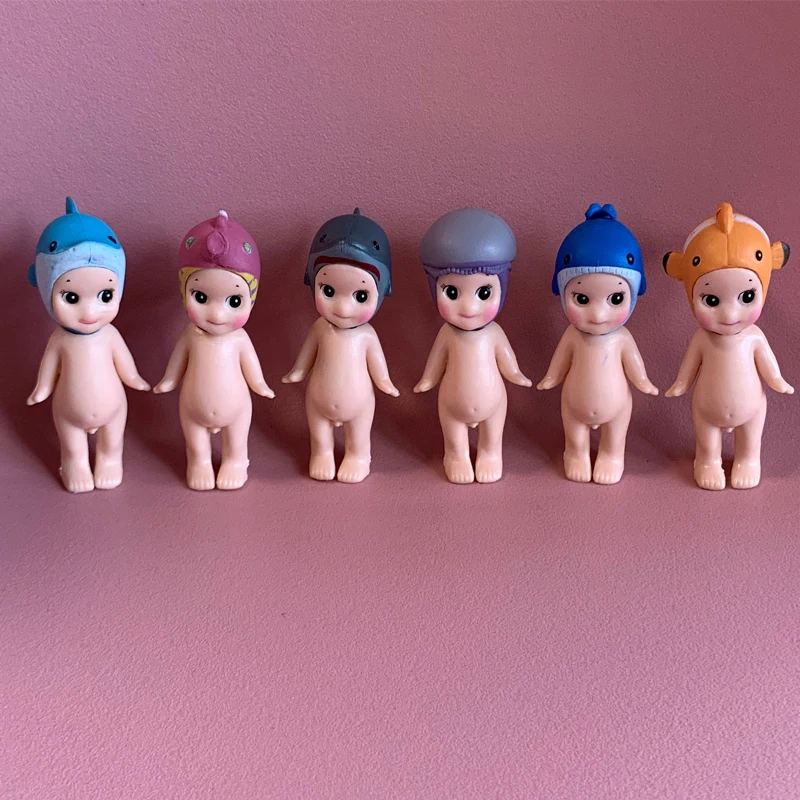 Niedliche Engel-Hippers Blindbox Meerestiere Stehende Serie Anime-Figur Raumdekoration Sammlerstück Weihnachtsgeschenk für Kinder – Detail 3