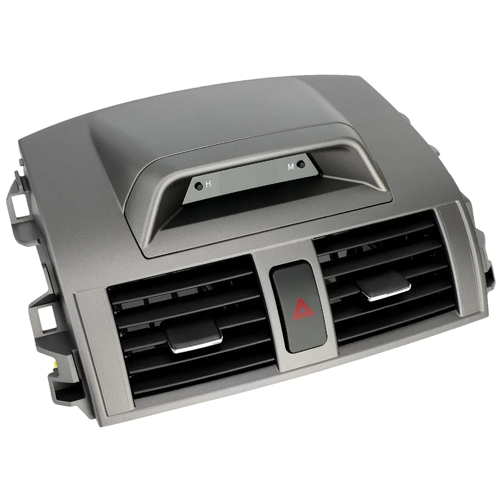 Premium High-Level Center Dash AC Air Vent with Display Switch Compatible With Toyota Corolla 2009-2013 Replace OEM 55670-02340
