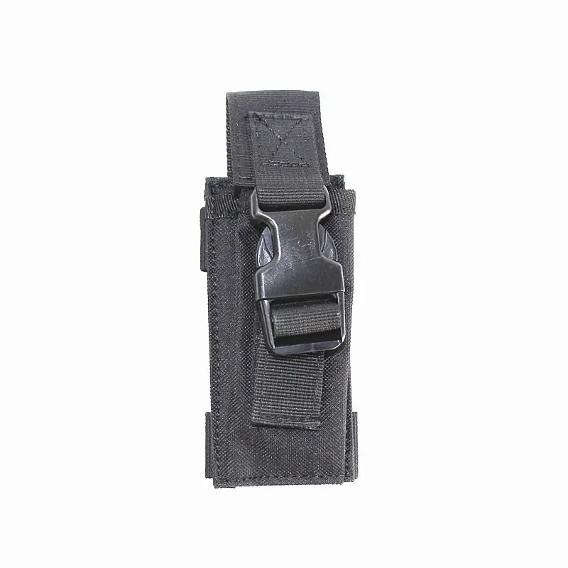 Molle Flashlight Holder Tactical Outdoor Single Pistol Magazine Pouch Hunting Knife Flashlight Sheath Multitool Pouch