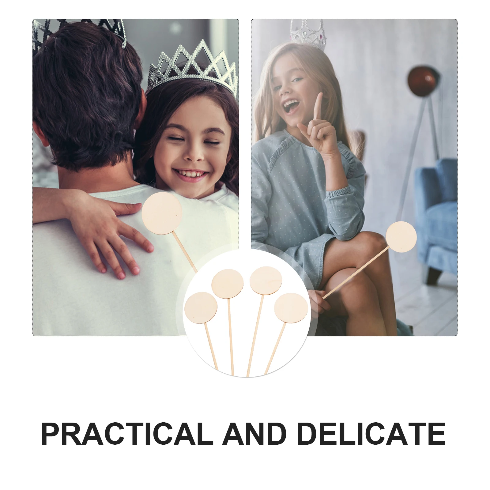 

10Pcs Wooden DIY Fairy Stick for Kids Hand Painting Coloring Creative Graffiti Drawing DIY Fairy Graffiti