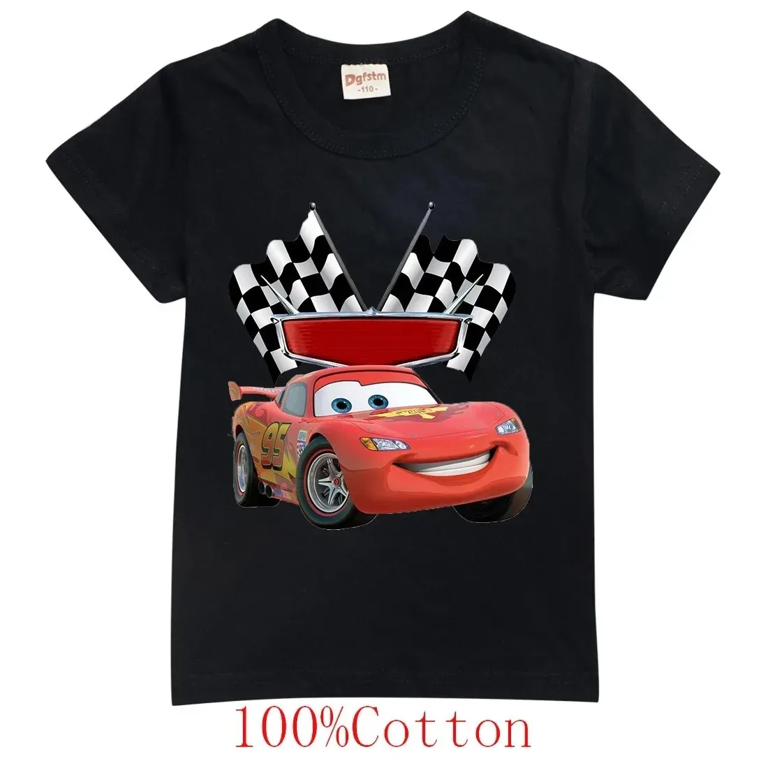 Disney Pixar Cars Lightning McQueen Men Clothes T Shirts for Men Cartoons Casual Tops Boys Girls Teenager Outfits Tee Shirt Tops