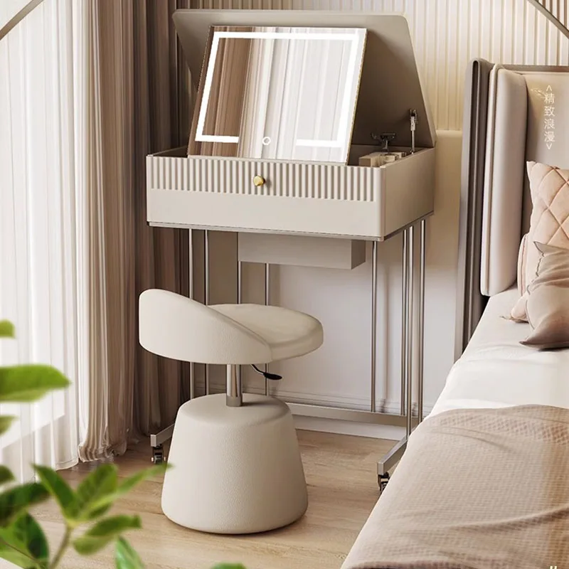 

Storage Luxury Dressing Table Drawer Nordic Home Dressing Table Girls Makeup European Coiffeuse De Chambre Decoration