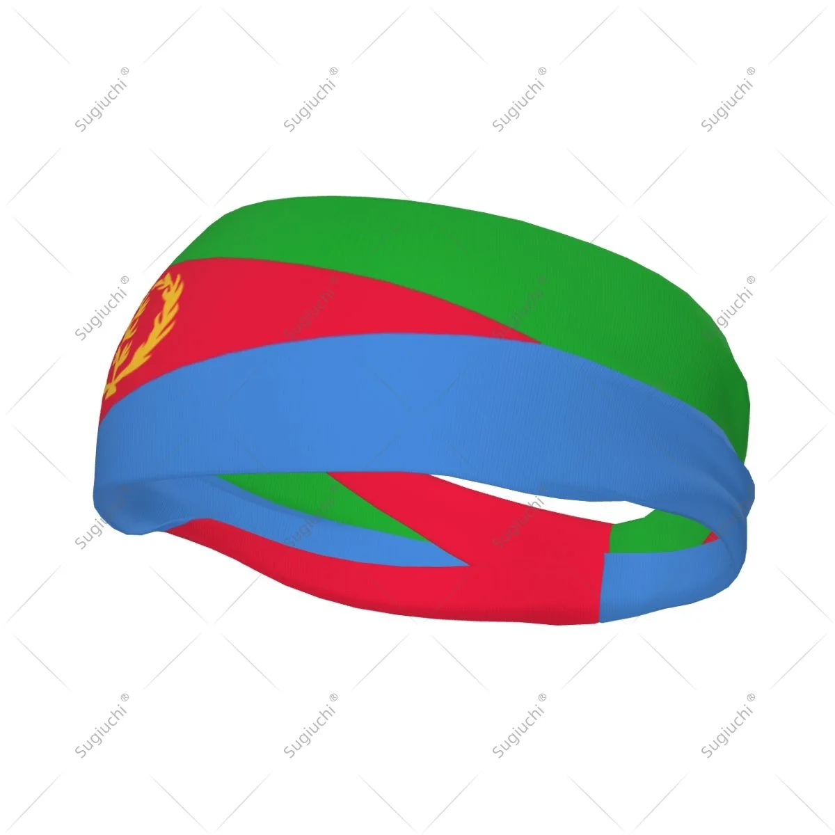 

Men Women Eritrea Flag Elastic Wide Headbands For Yoga Fitness Tennis Running Gym Sports