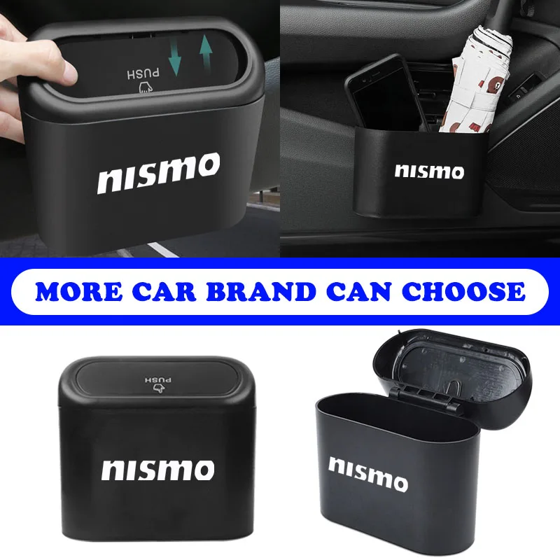 Auto Pattumiera Scatola di Immagazzinaggio Veicolo Multifunzionale Spazzatura Custodia per Nismo Nissan Tiida Teana Qashqai Almera Juke X Trail