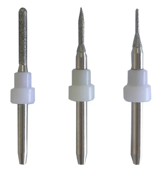 

Roland Glass Ceramic Milling Burs Lithium Disilicate Milling Burs Dental Lab Material Cutter Cutting Burs 1pcs