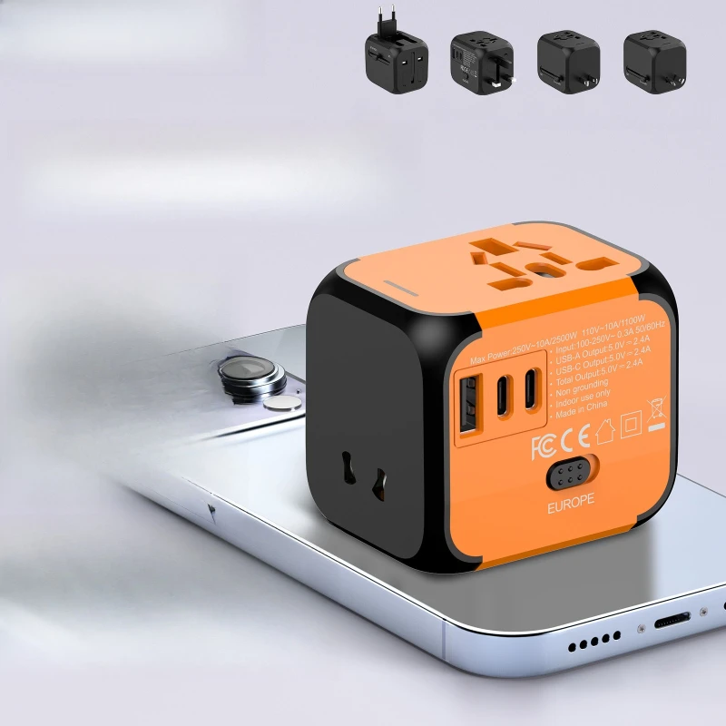 

Conversion plug Conversion socket Multi-country adapter 2.4A multi-function socket Travel conversion plug