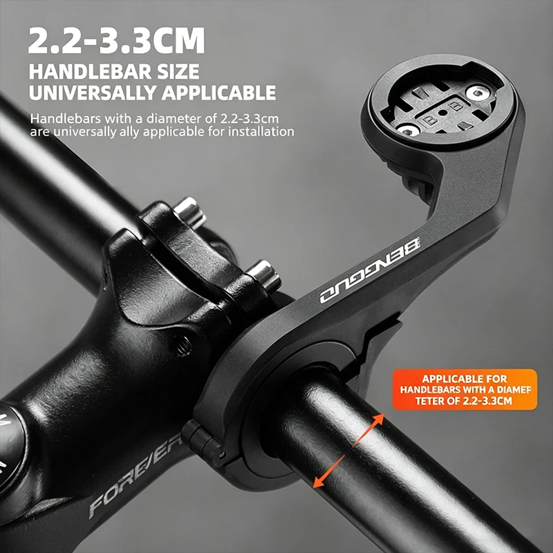 GPS Bike Computer Mount Holder Extension Bracket for GARMIN XOSS IGPSPORT Magene Coospo Light Camera Mount Mountain Road Cycling view 3