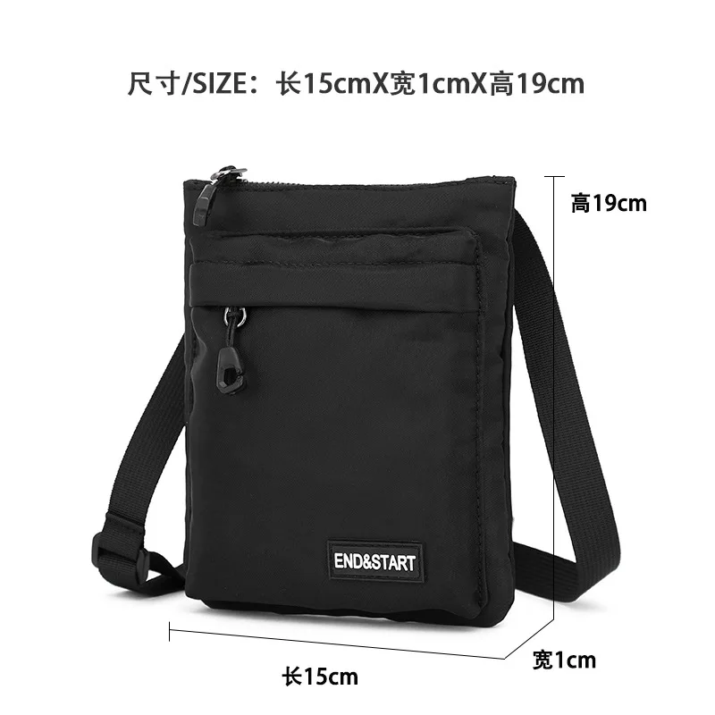 Small Shoulder Crossbody Bag for Men 2023 Japanese style Mini Man Mobile Bags Oxford Male Casual Handbags Student Travel bolsos