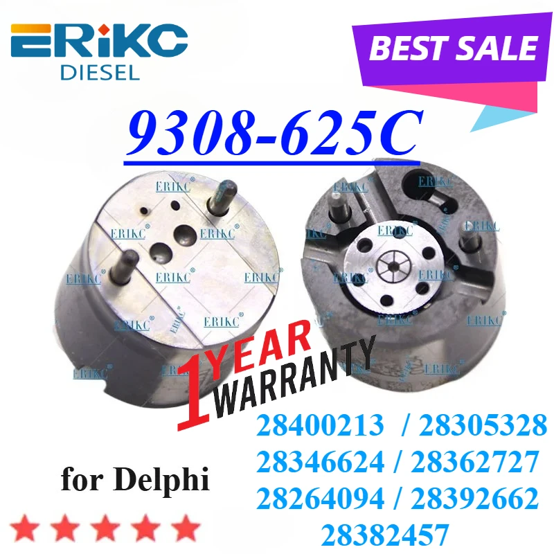 9308-625C CR Injector Control Valve 28400213 28305328 28346624 28362727 28264094 28392662 28382457 for Delphi EURO5 6  9308Z625C