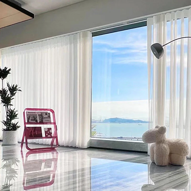 Dream Curtain | Vertical Fabric Shutter | Custom Colors/Sizes | Sliding Door & French Window Solution