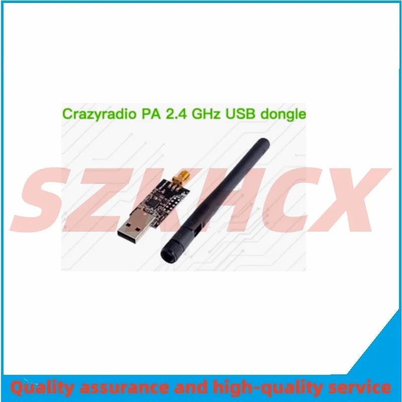 1PCS/LOT Crazyradio PA - long range 2.4Ghz USB radio dongle with antenna based on the nRF24LU1+ 1km range LOS