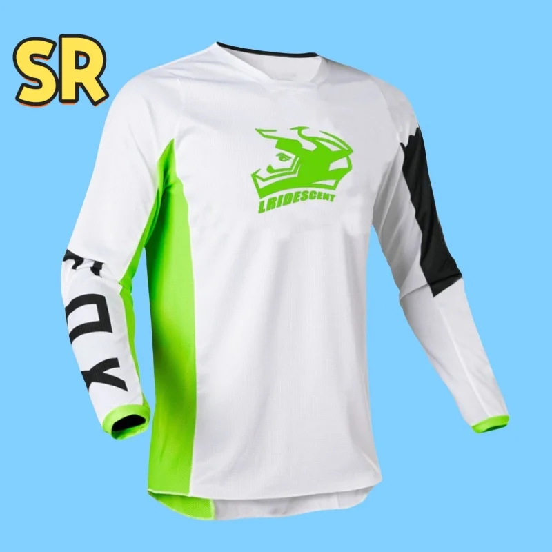 

SR Fox Men's Thin Breathable Long Sleeve Spring And Autumn Outdoor Off Road Long Sleeve Mountain Motorcycle Speed Control Top