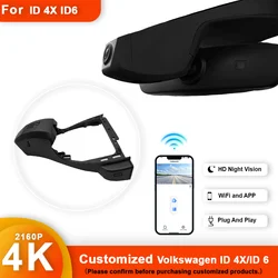 Customized 4K HD Car WIFi DV For VW Volkswagen ID.4 ID4 ID 4 AWD Pro S X GTX Plus ID.6X Video Recorder Recording Devices