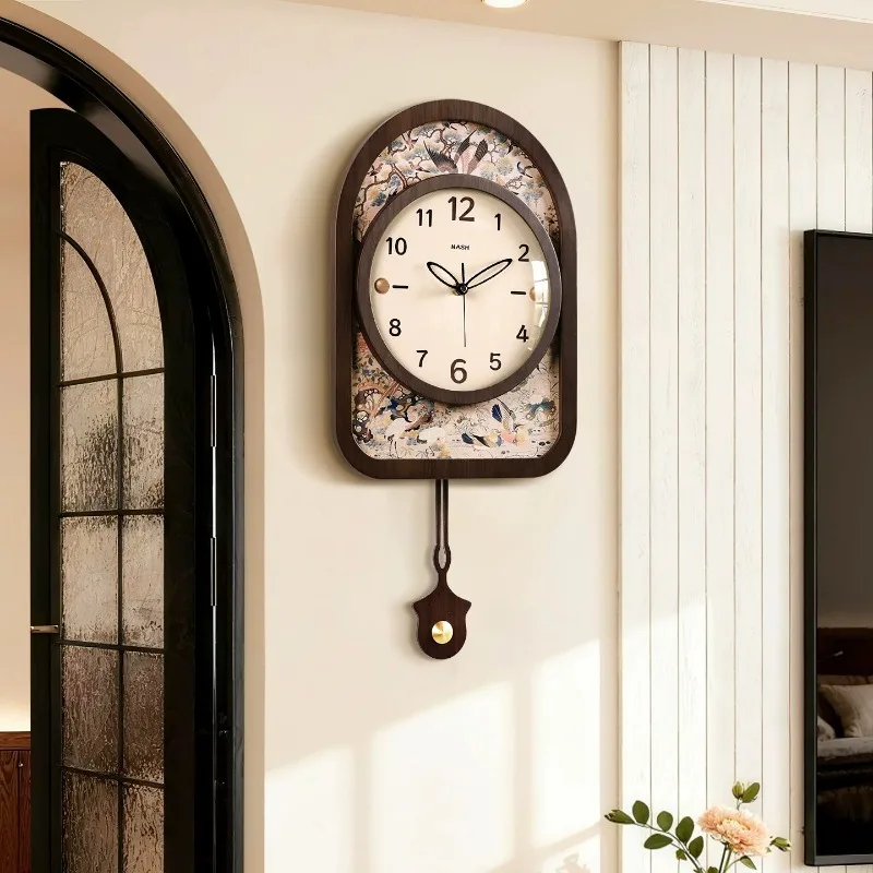 

Art Minimalist Luxury Living Room Wall Clock Bedroom Classic Design Wall Clock Unique Aesthetic Modern Home Room Decoration