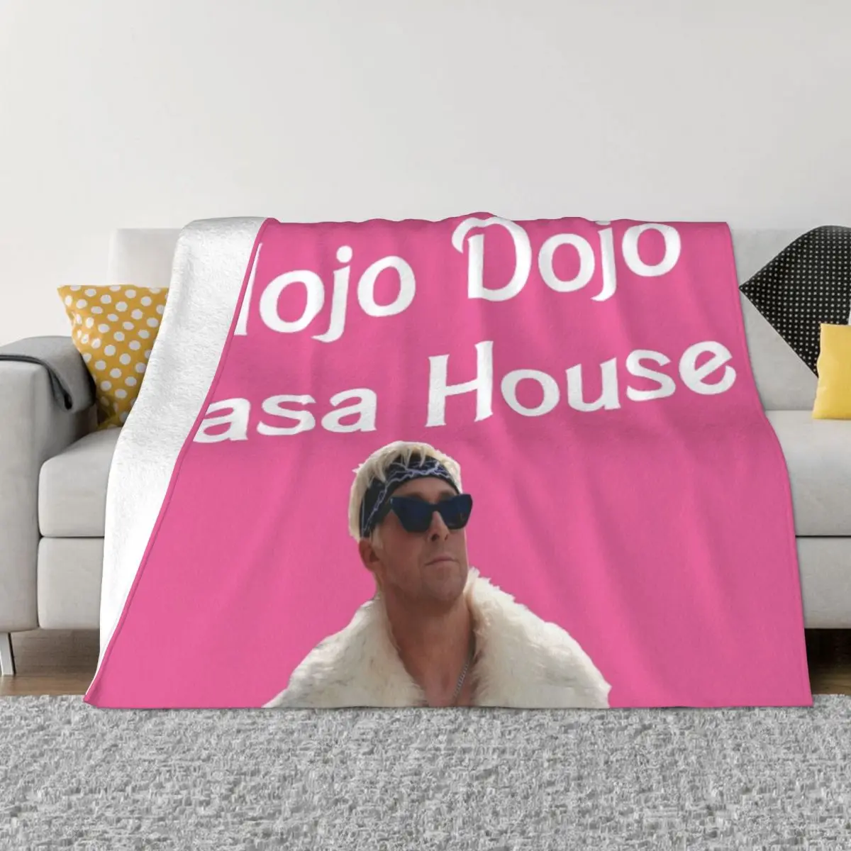 Ken's Mojo Dojo Casa House Throw Blanket For Sofa Thin Thin Blanket sofa bed Summer Bedding Blankets