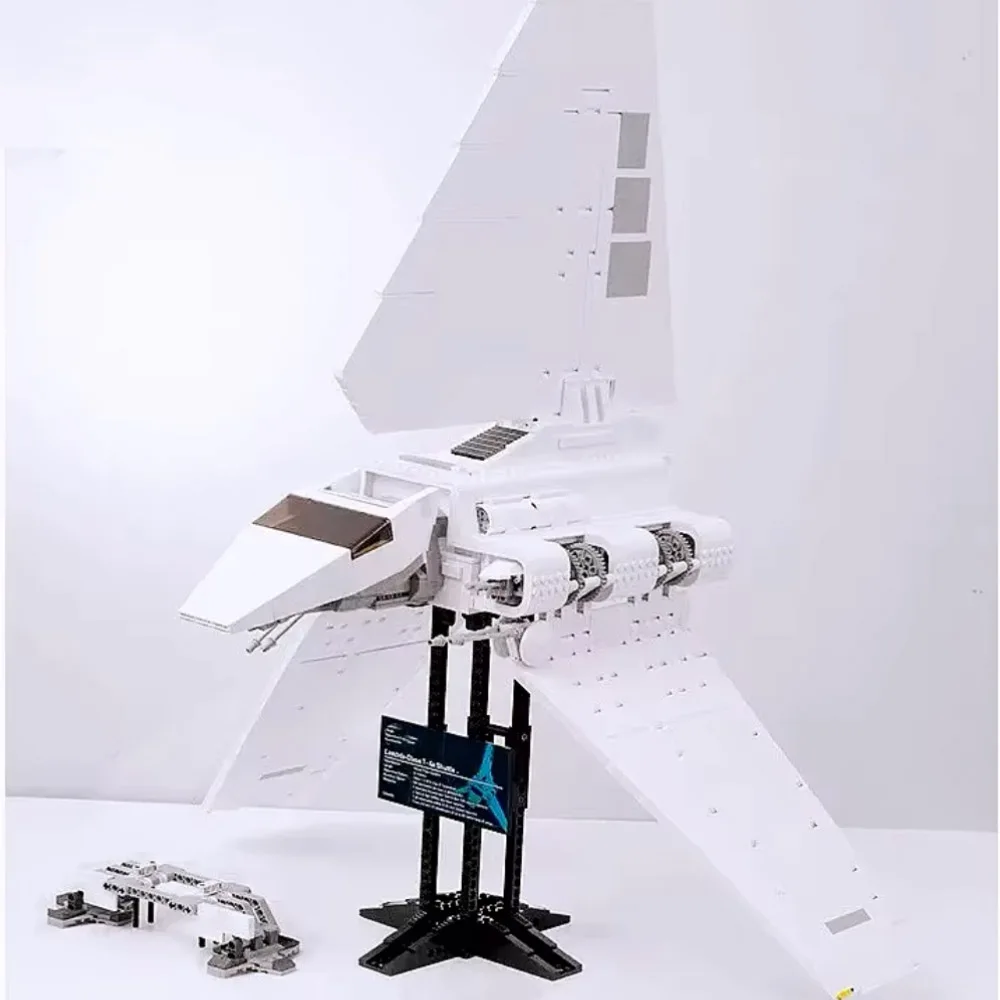 

MOC 2503 шт. новая модель Star The Imperial Shuttle, план строительных блоков, совместимый с 10212 UCS, кирпичи, игрушки для детей, подарок