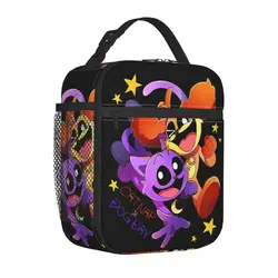 Catnap And Dogday Together Happy Insulated Lunch Bags Leakproof Smiling Critters Lunch Container Cooler Bag Lunch Box Tote