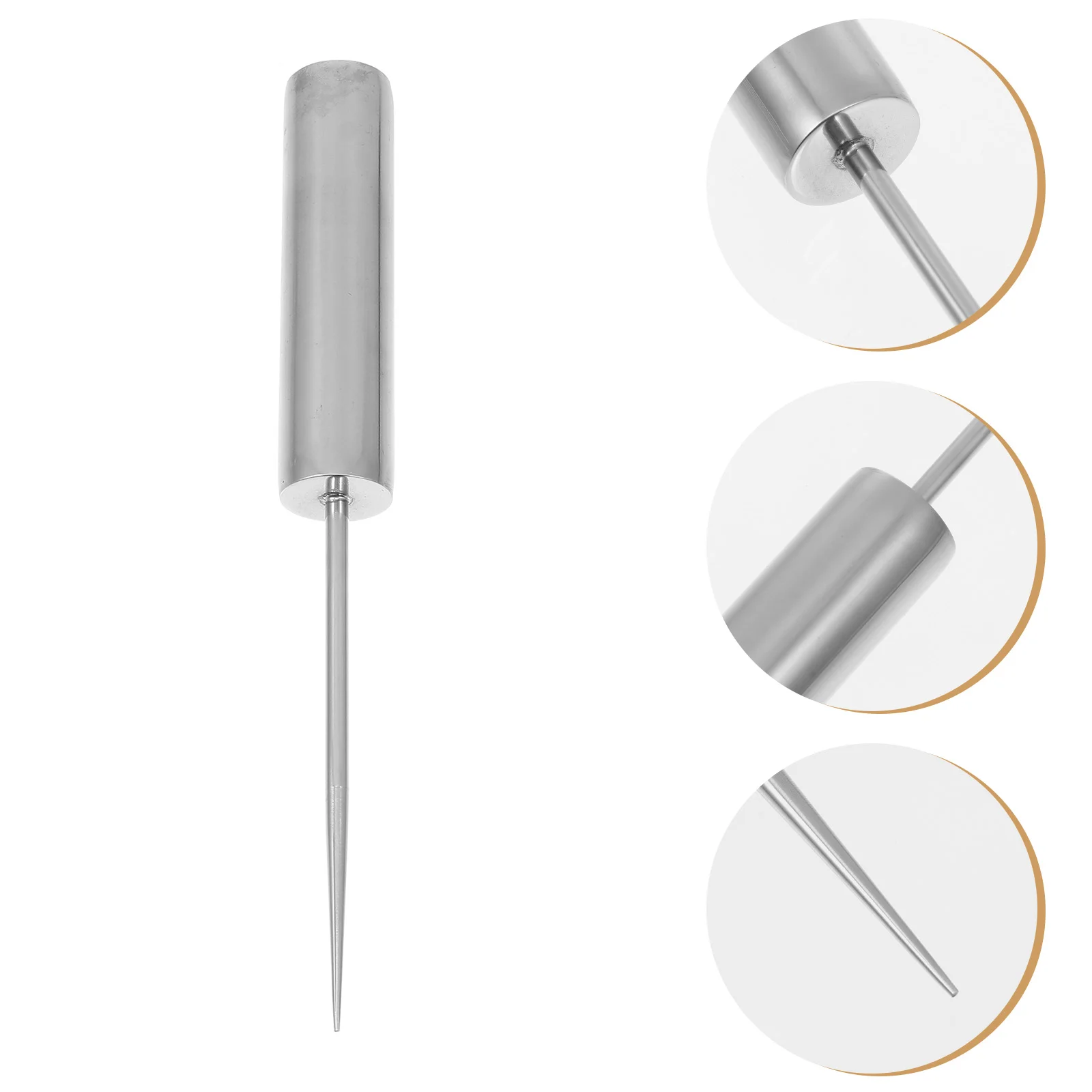 Ice Pick and Cold Chisel Stainless Steel Ice Piton for Removing Ice and Snow Durable and Reliable Tool for Home and Bar Use