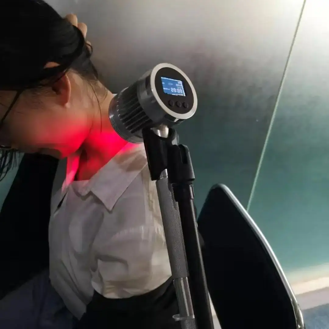 

Manual Physical Treatment LLLT Infrared Red Light Cold Laser Therapy Device for Neck and Back Arthritis Pain Relief