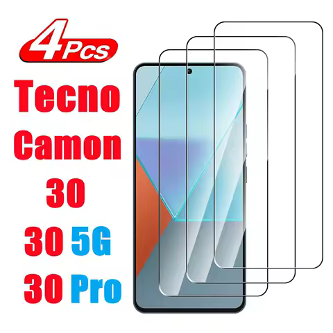 2/4Pcs For Tecno Camon 30 Premier Screen Protector Glass For Tecno Camon 30 5G 30Pro Tempered Glass
