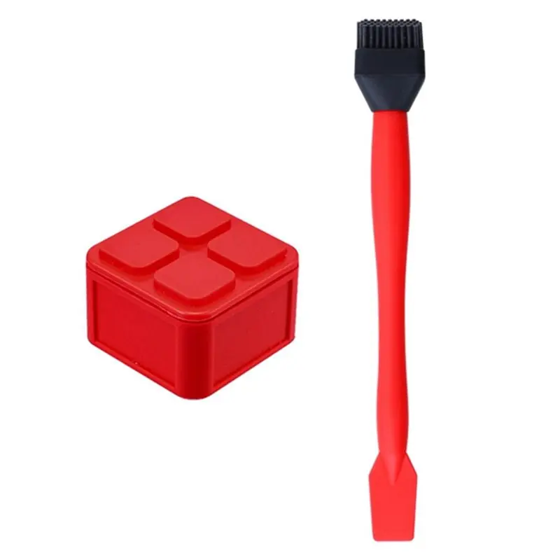 

ABWP-DIY Hand Tool For Woodworking Glue Applicator Silicone Glue Brush Kit Sealable Lid Glue Pod Portable