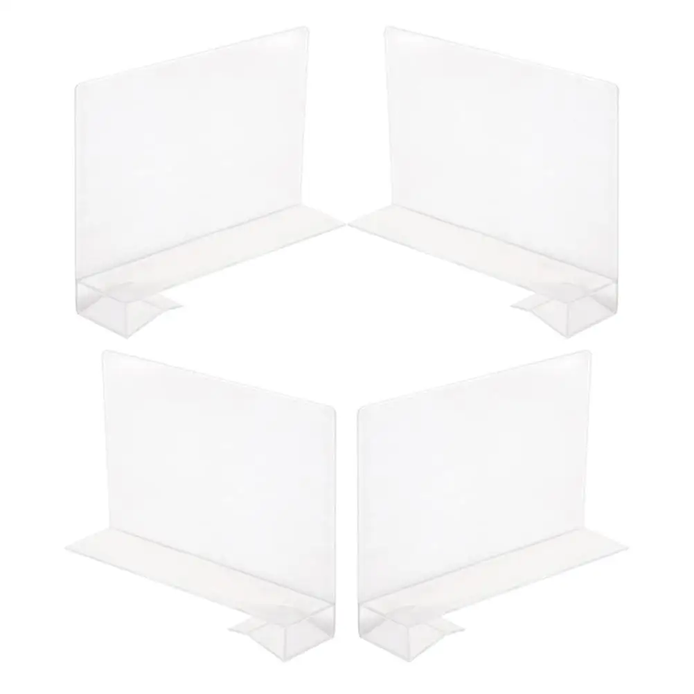 

4 Pcs Dividers Clothes Organizer Wardrobe Partition Plastic Closet Shelves Separators Closet Separators