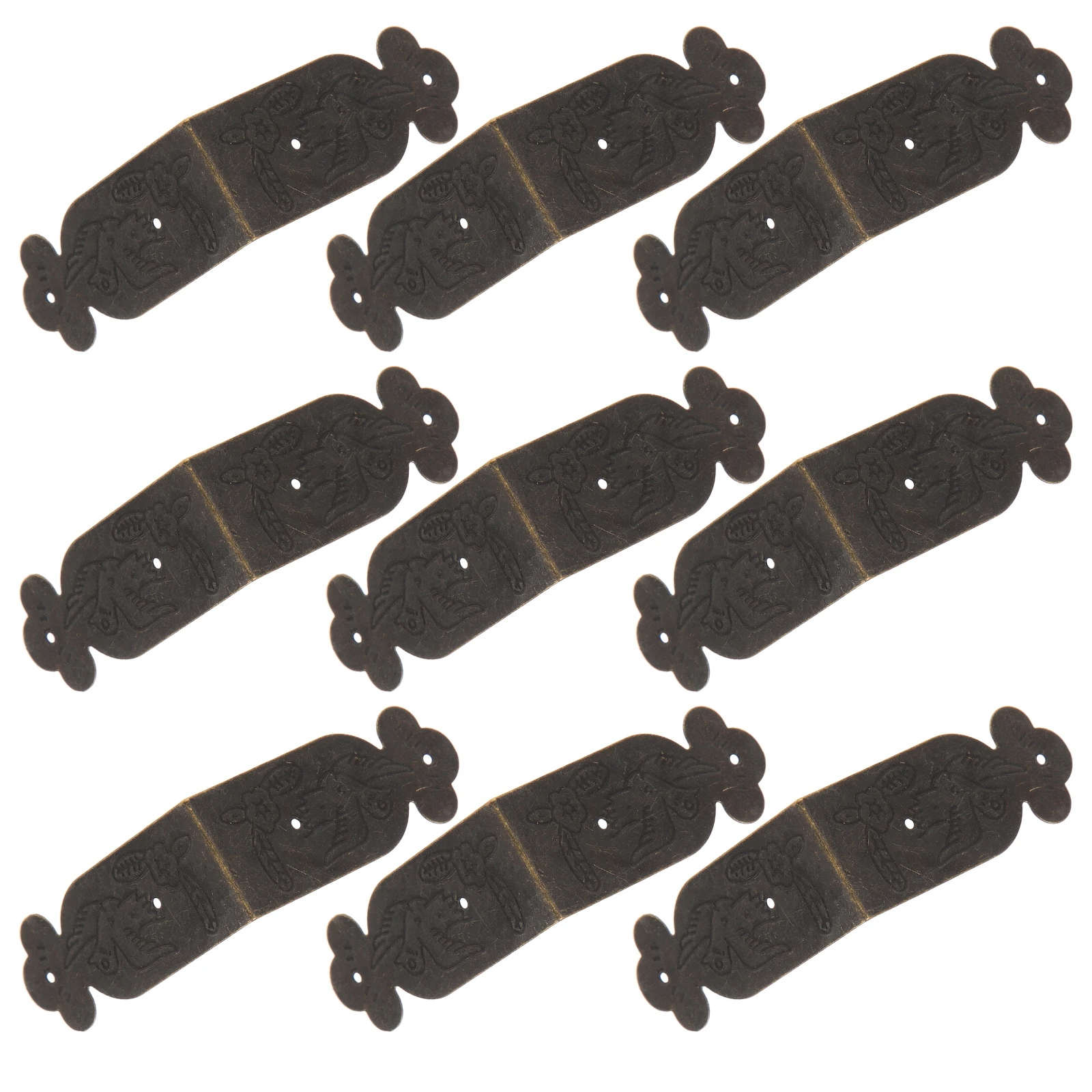

10 Pcs Border Hardware Desk Corner Sleeve Protector Wood Protective Guards Furniture Protectors Board