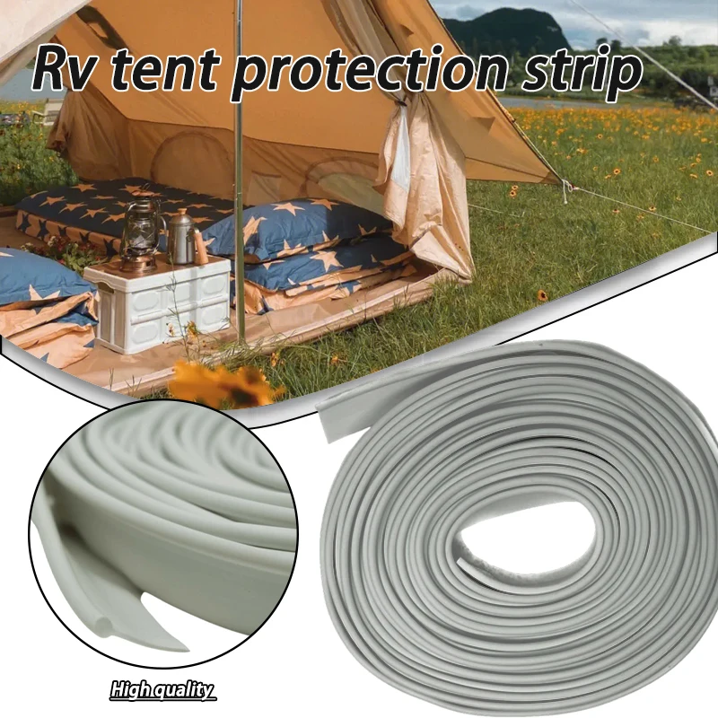 1 Metre Lengths White Caravan Awning Rail Protector Strip Motorhome Camper Caravans RV Accessories