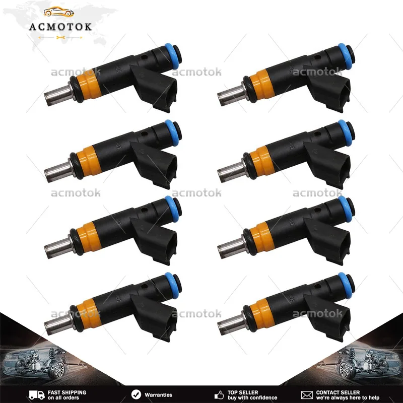 Set Of 8 Fuel Injectors 68361162AA For 2018 Ram 1500 2500 3500 5.7L V8