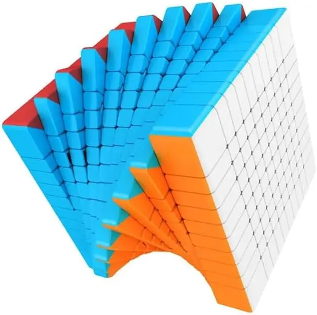 Moyu Meilong 10x10 Speed Cube Stickerless Meilong Puzzle Cube 10x10x10 Magic Cubes