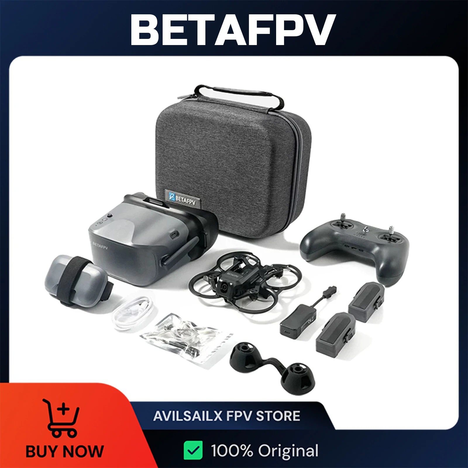 

BETAFPV NEW Aquia20 FPV KIT Brushless Racing Drone Indoor Outdoor RC Qquadcopter RC Toy