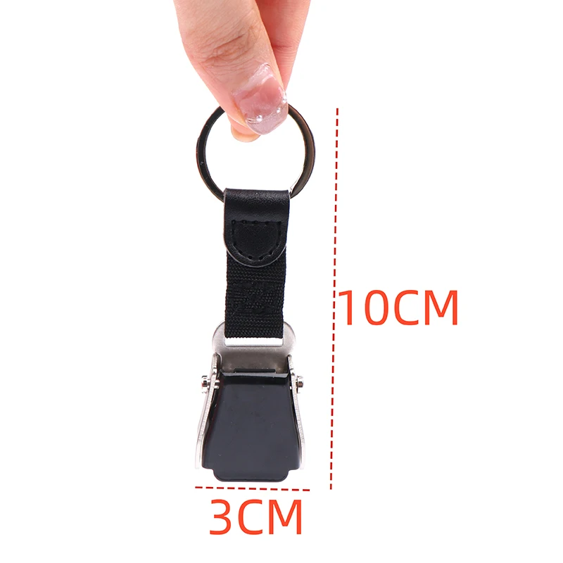 1PCS Mini Safety Seatbelt Plane Buckle Keychain Strap Key Chain For Flight Keyes Airplane Airline Small Aviation Gifts Seat Belt