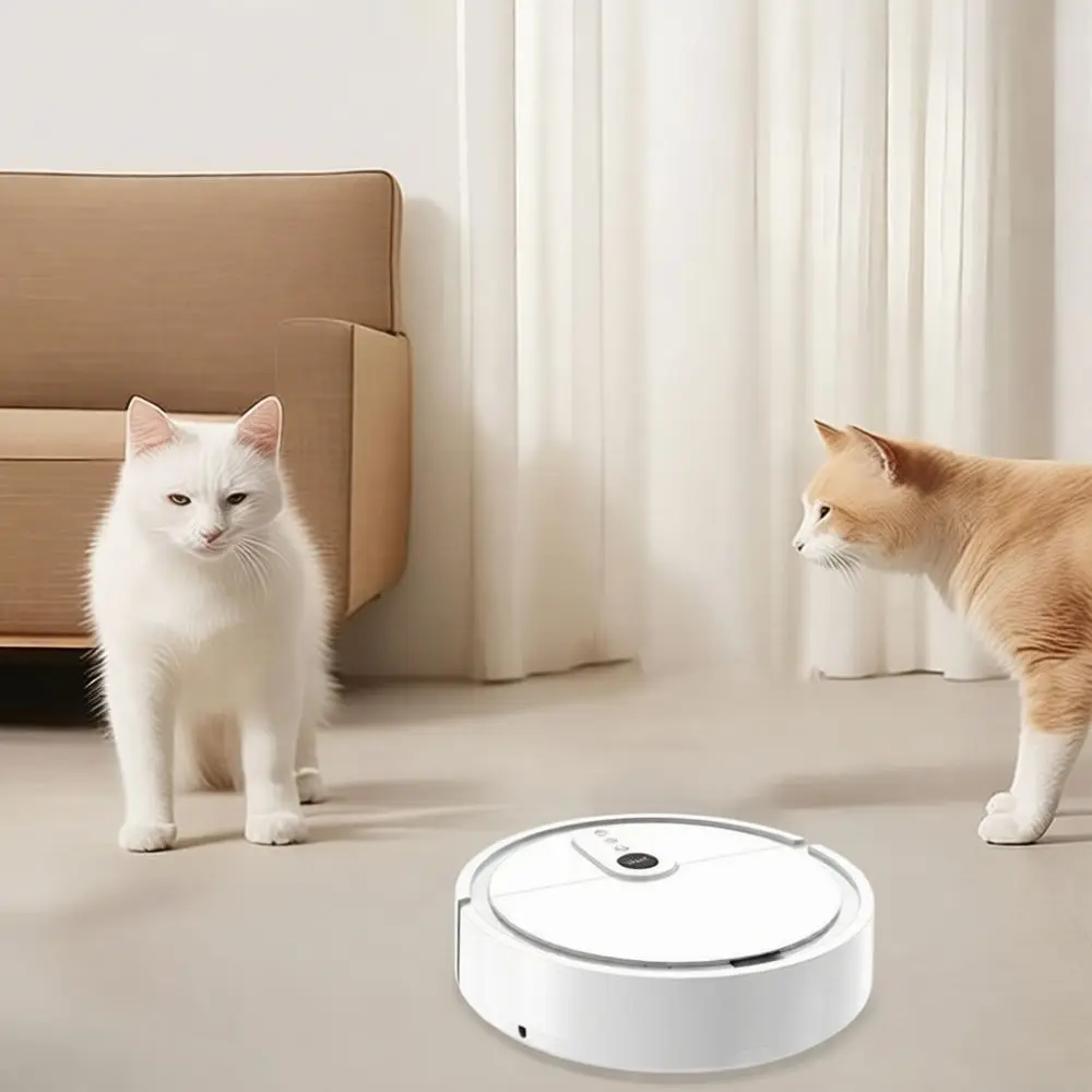Automatic Smart Robot Vacuum Cleaner Sweeping Mopping Integrated Tool For Home Hard Floor Dust Hair Daily Clean