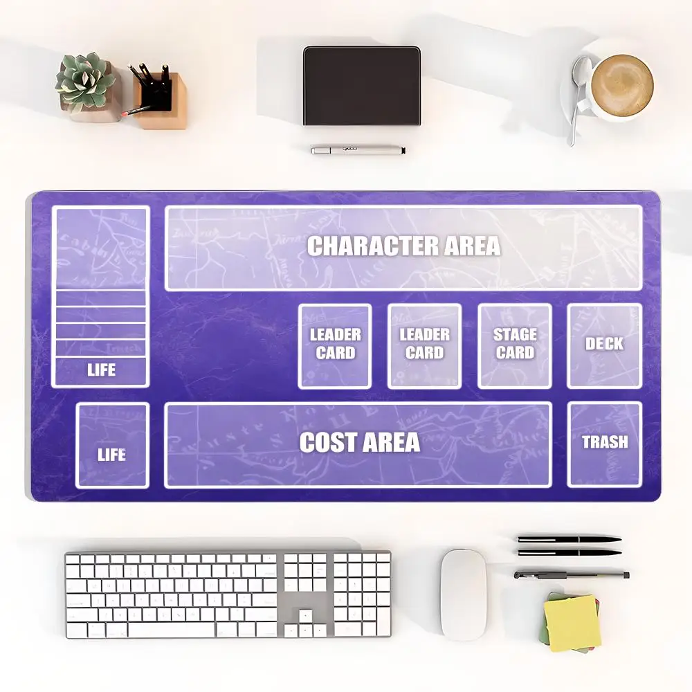 Game zone layout playmat large size keyboard accessories laptop games office desktop bedroom learning table mat game card pad