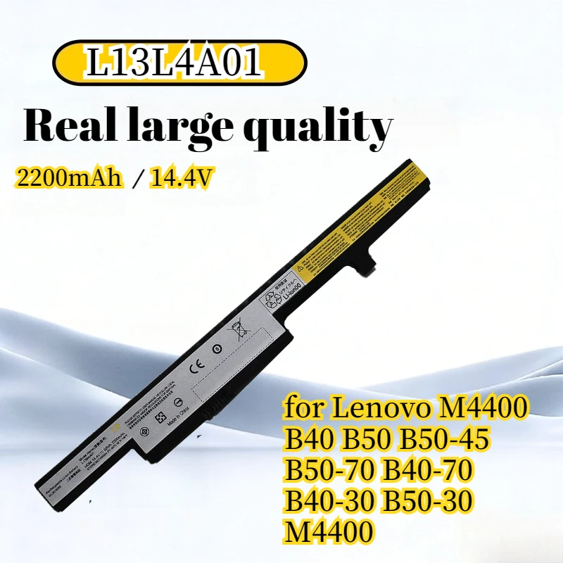 

L13L4A01 Замена аккумулятора для Lenovo M4400 B40 B50 B50-45 B50-70 B40-70 B40-30 B50-30 M4400 14,4 В 32 Втч