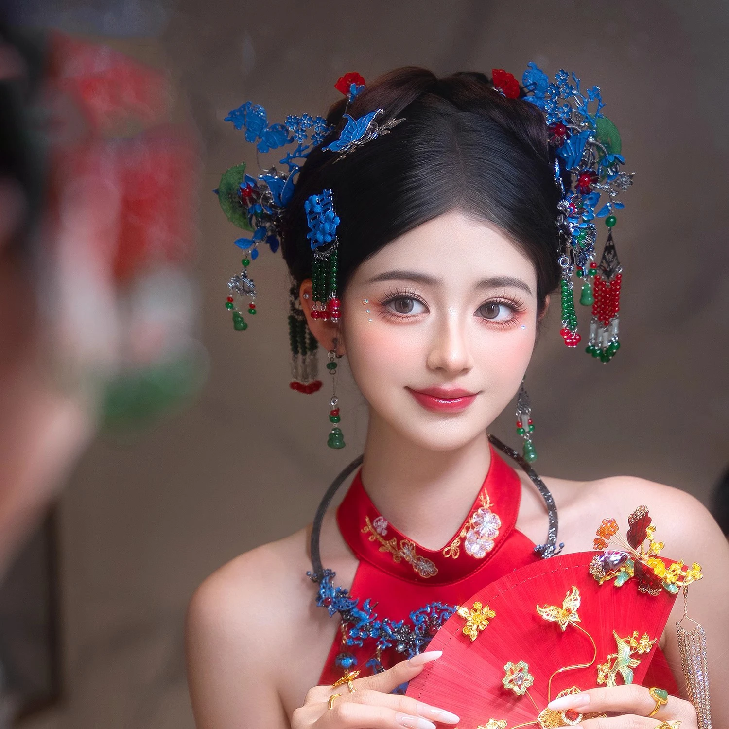 xiuhe-–-accessoires-pour-cheveux-chinois-elegants-faits-a-la-main-vintage-mariee-traditionnelle-mariage-dynastie-qing-ensemble-d'epingles-a-cheveux-pour-cosplay-ancien