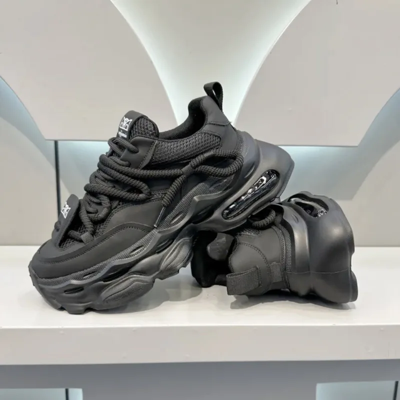New Discounted Men\'s Shoes Thick soled Tall Fashion Casual Shoes Comfortable Soft soled Mountaineering Sports Shoes sneakers men
