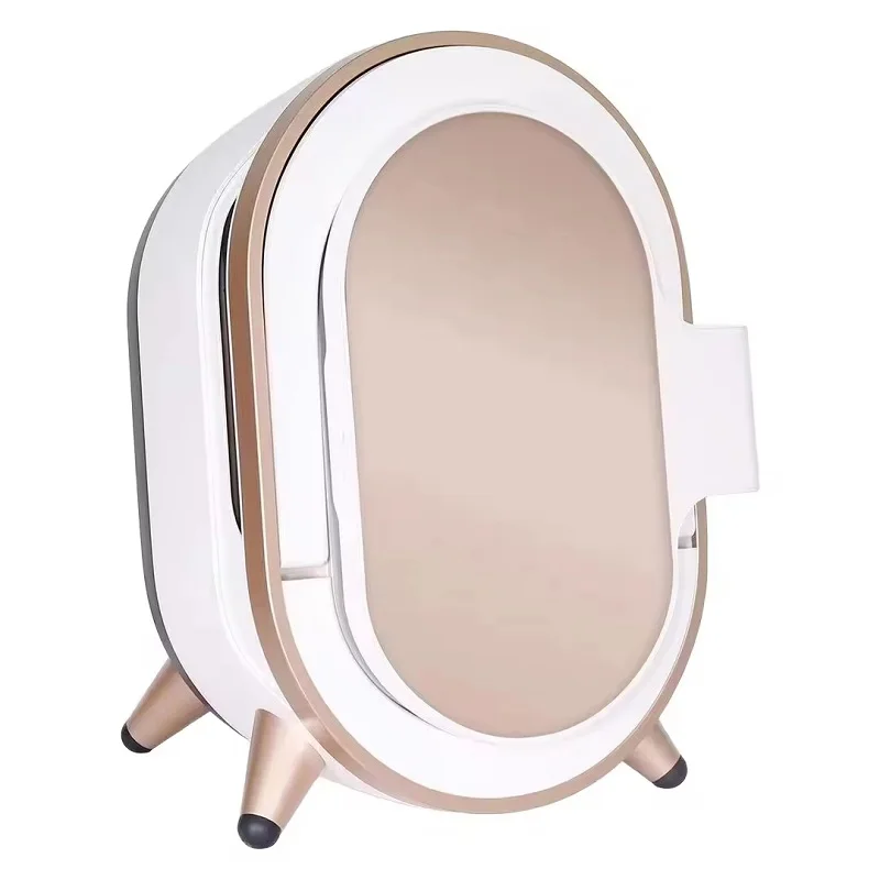 Smart Portable Skin Tester Analyzer Full Face Scanner Beauty Equipment Magic Mirror Skin Analyzer with iPad for Auto Analysis