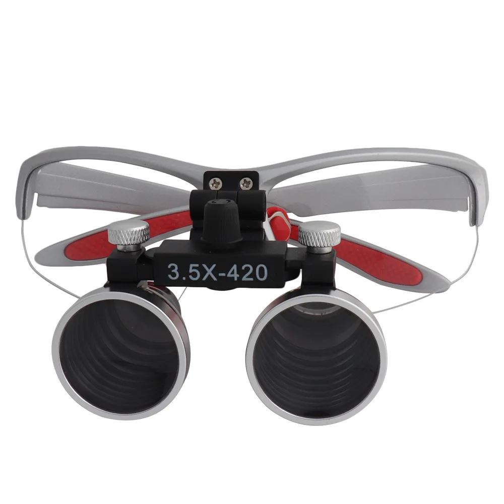 Стоматологические офтальмологические лупы 3,5x, медицинское оральное оборудование, хирургические лупы, бинокулярные лупы для полости рта