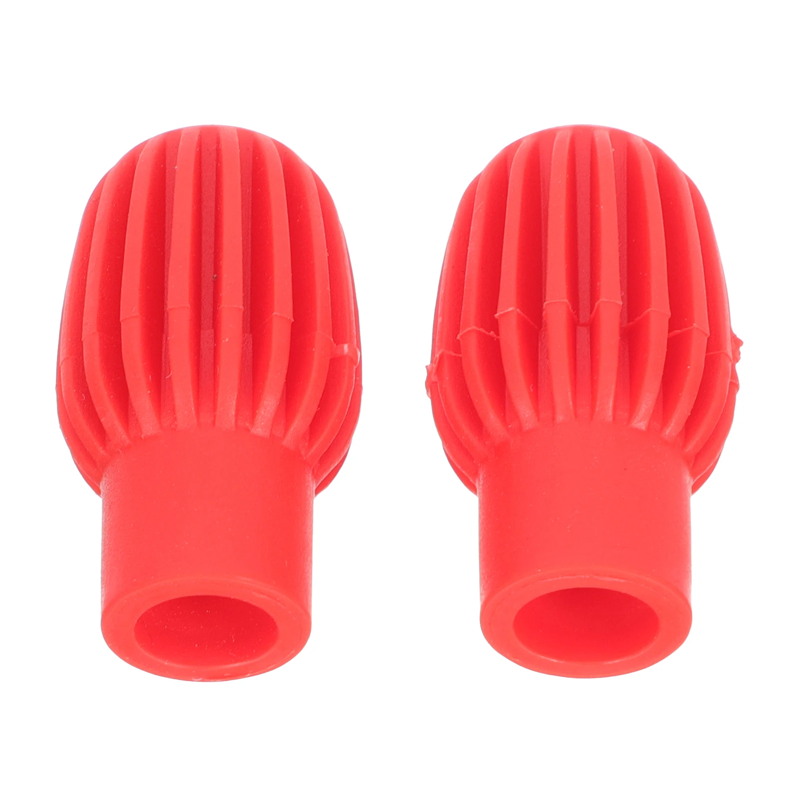 

2pcs Drum Stick Silicone Covers Mute Protectors Sound Dampeners Compact Portable Practice Anytime Drum Supplies Premium Material