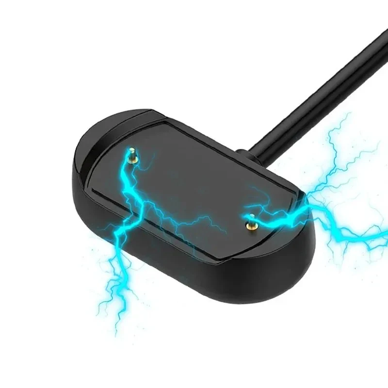 Carregador USB para Huami Amazfit Active 2/GTR 3/GTR 4, Cabo de Carregamento para Huami Amazfit GTS 3/GTS 4/T-rex 2, Base de Carregamento para Smartwa