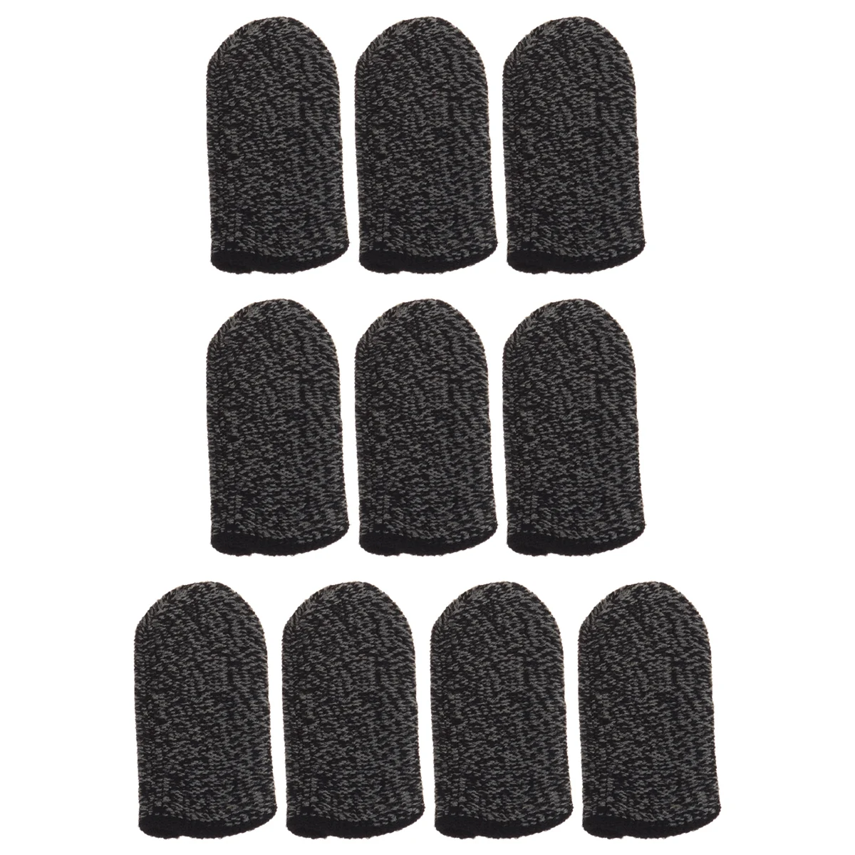 

10 pcs Game Finger Sleeves Fast Sweat Kick Away Oil Proof Anti Slip Thumb Cover Touch Screen Gaming Accessories