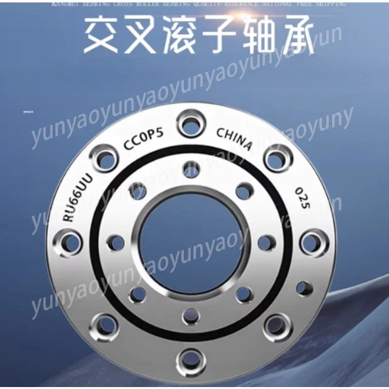 RU28 RU42 RU52 Crossed Roller Turret Bearing, Robotic Arm Slewing Support, High Precision