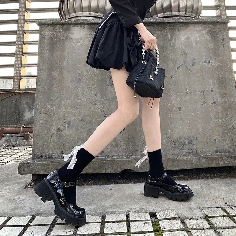 Lolita Girls Sweet Bow Socks Women Vintage Big Bowknot Soft Velet Ankle Sock Costumes Cosplay JK Uniform Anime Cute White Socks