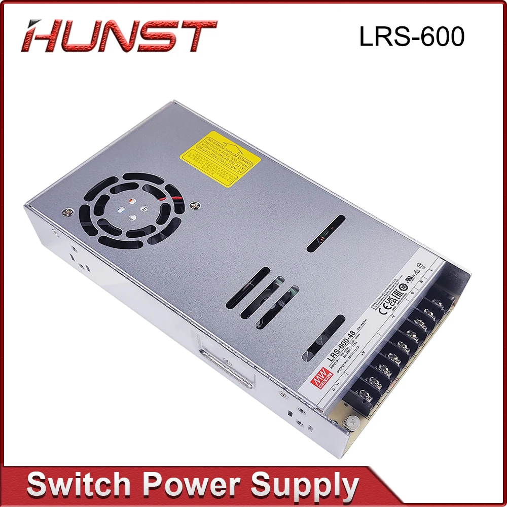 

HUNST MeanWell LRS-600-24/36/48V 110V/220V Single Output Switching Power Supply for Raycus, JPT Laser Marking Machine.