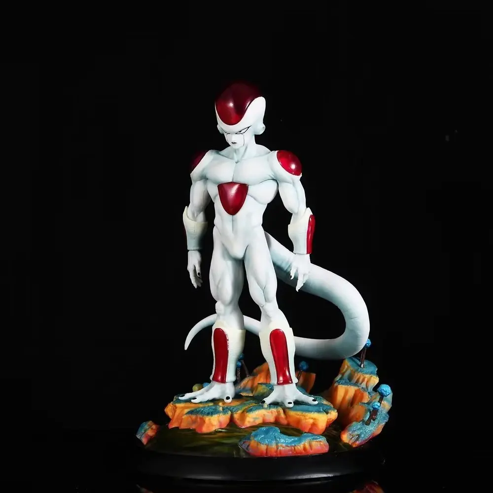 Figura de congelador de Dragon Ball Z de Anime, figuras de acción de PVC de Battle Frieza de la cuarta forma, modelo GK, estatua, juguetes, regalos de decoración