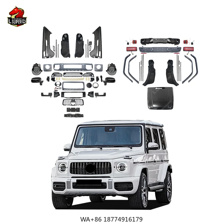 

Автозапчасти для G Class W463, обновление до W464, комплект кузова для литья подтяжки, комплект переднего бампера