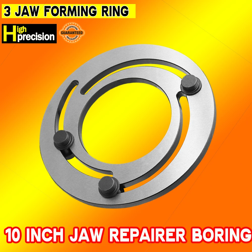 10 inch  Hydraulic Three-jaw Forming Ring Jaw Repairer Boring Fixture Jaw Device Hydraulic Claw Forming for CNC Lathe Chuck